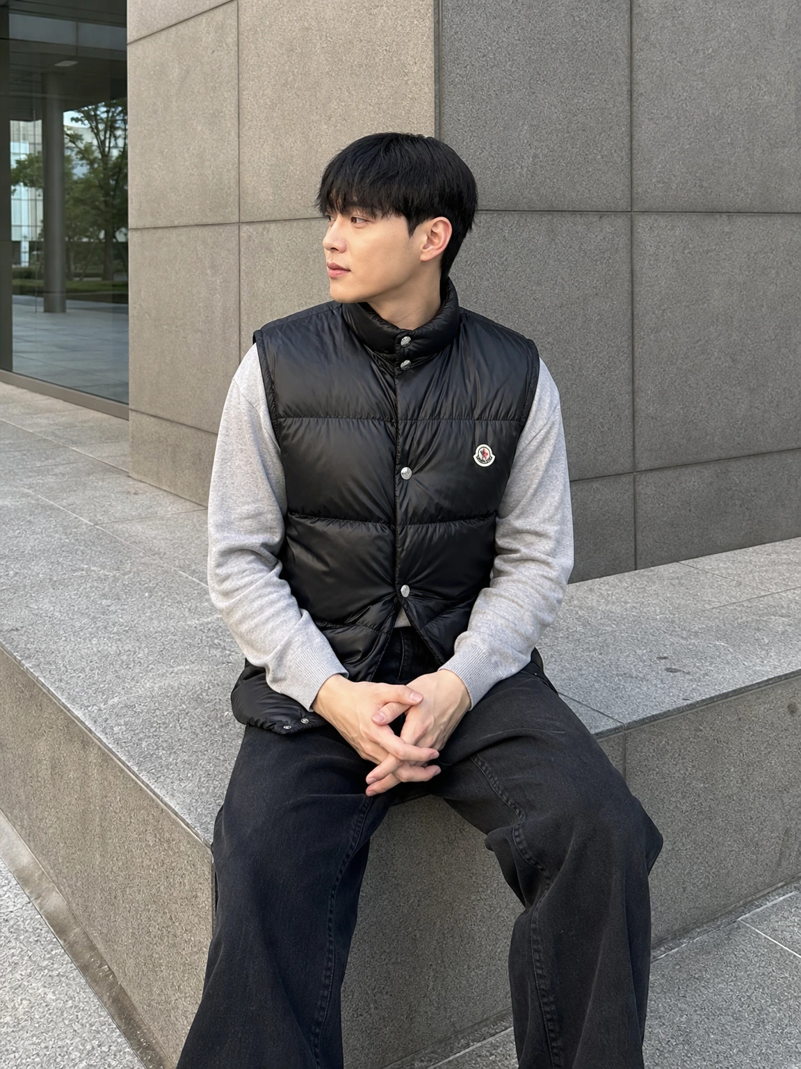 입체 퀼팅으로 볼륨 살린 베스트