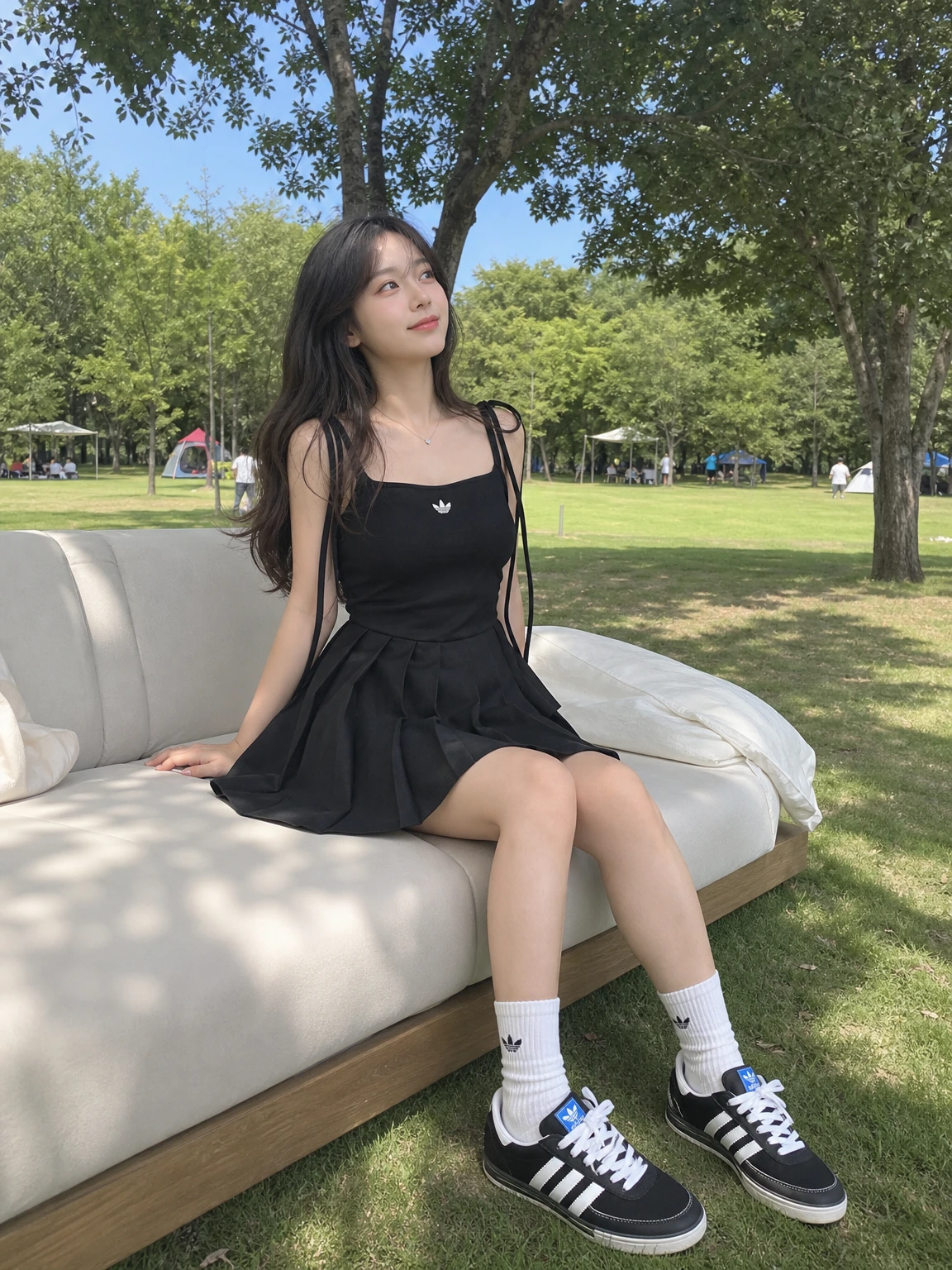 리본 스트랩이 사랑스러운 원피스
