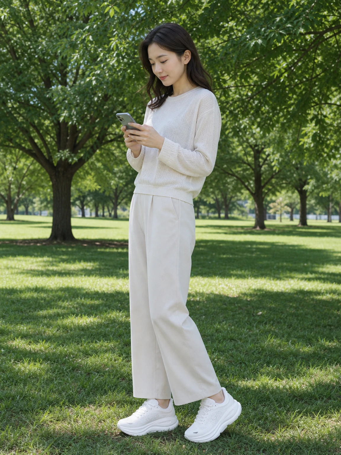 두툼한 미드솔로 가벼운 러닝화