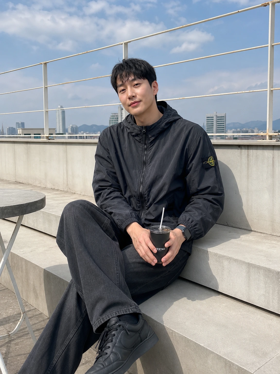 크링클 텍스처가 살아난 자켓