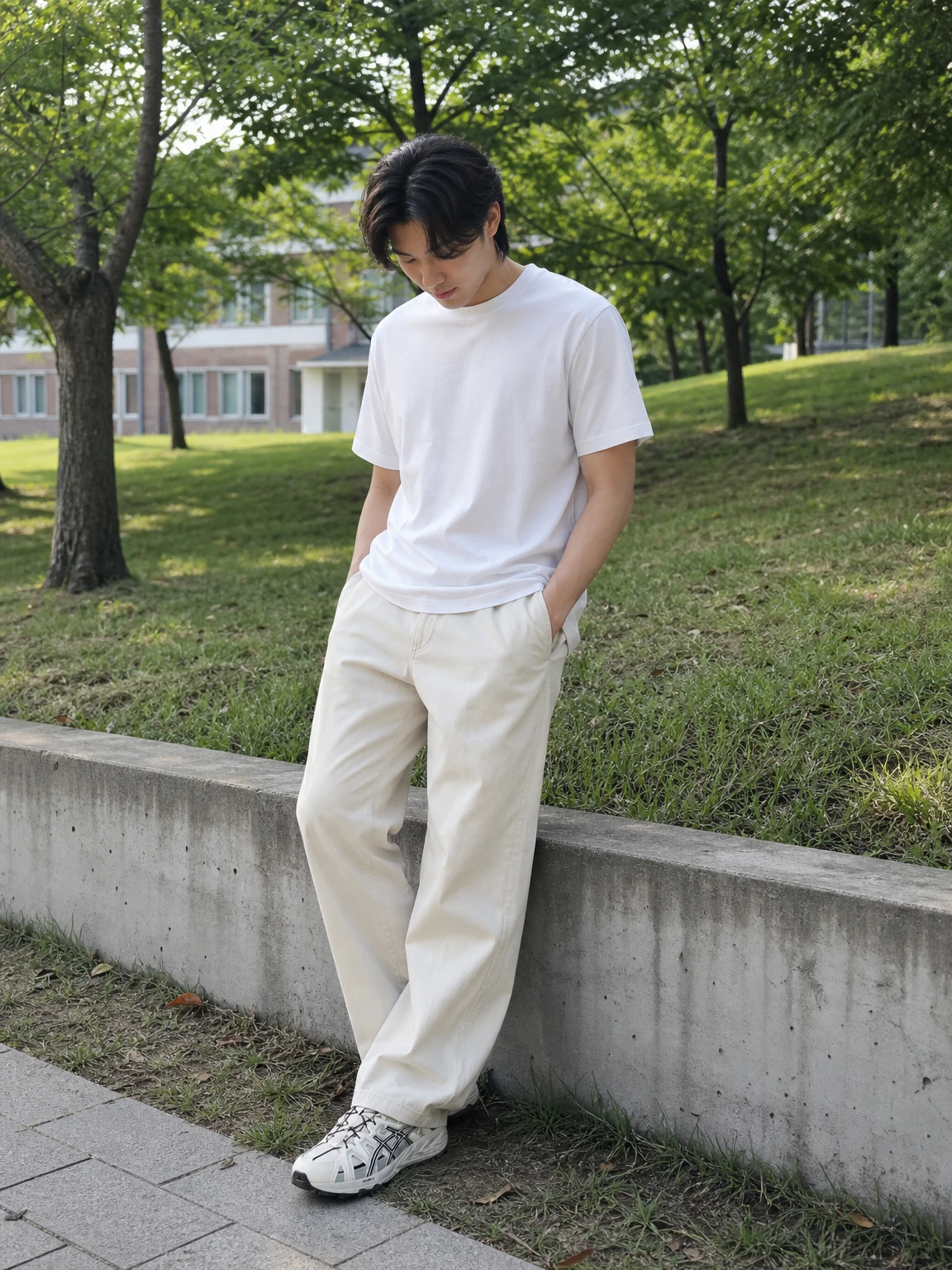 트레일 스트랩이 돋보이는 샌들