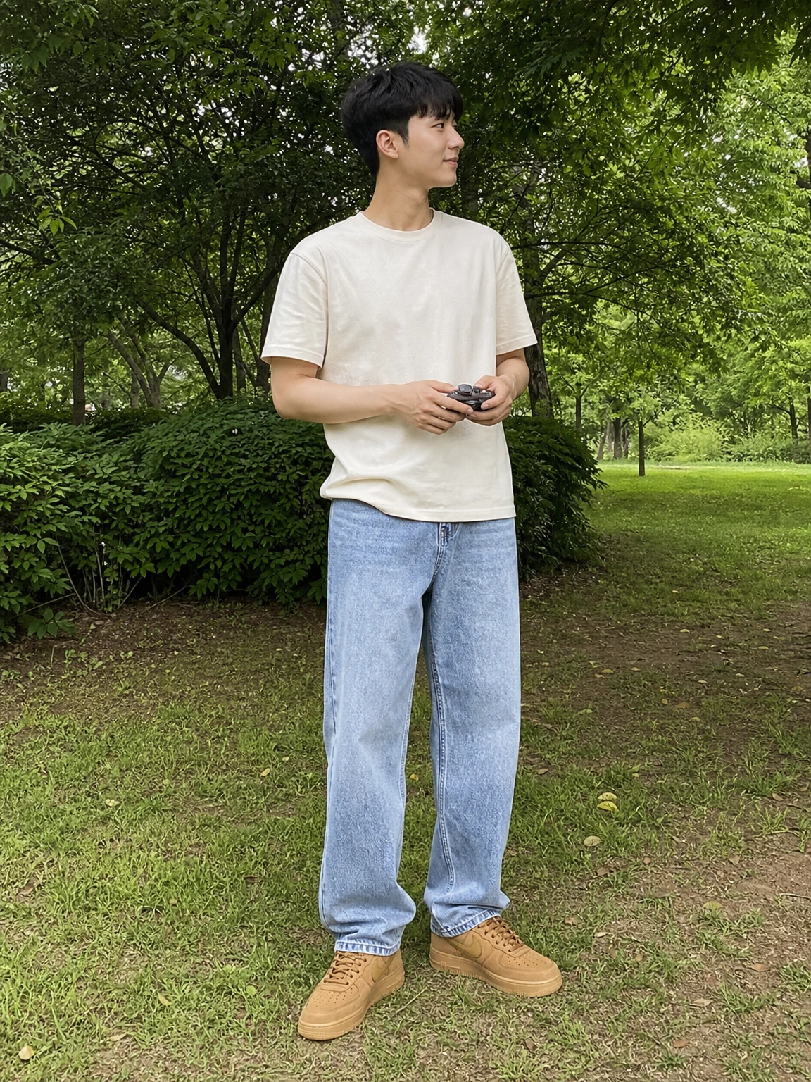 클래식 로우 컷이 돋보이는 스니커즈