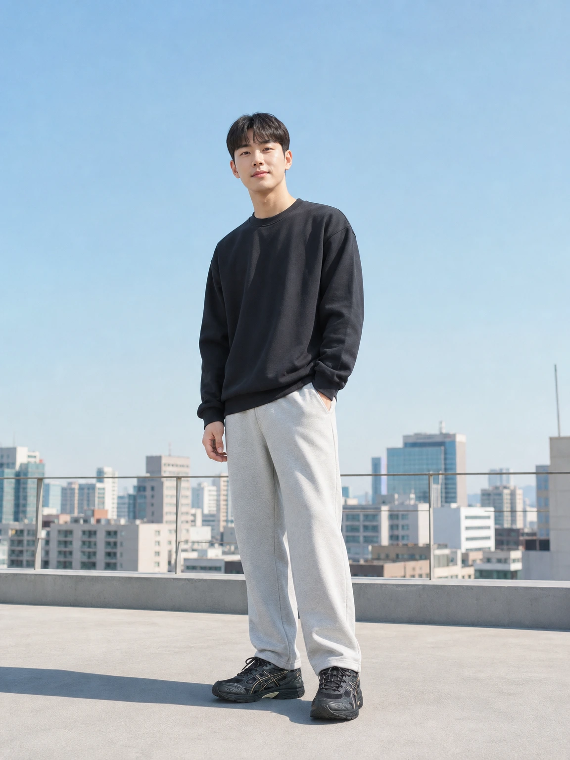 젤 쿠셔닝이 편안한 스니커즈