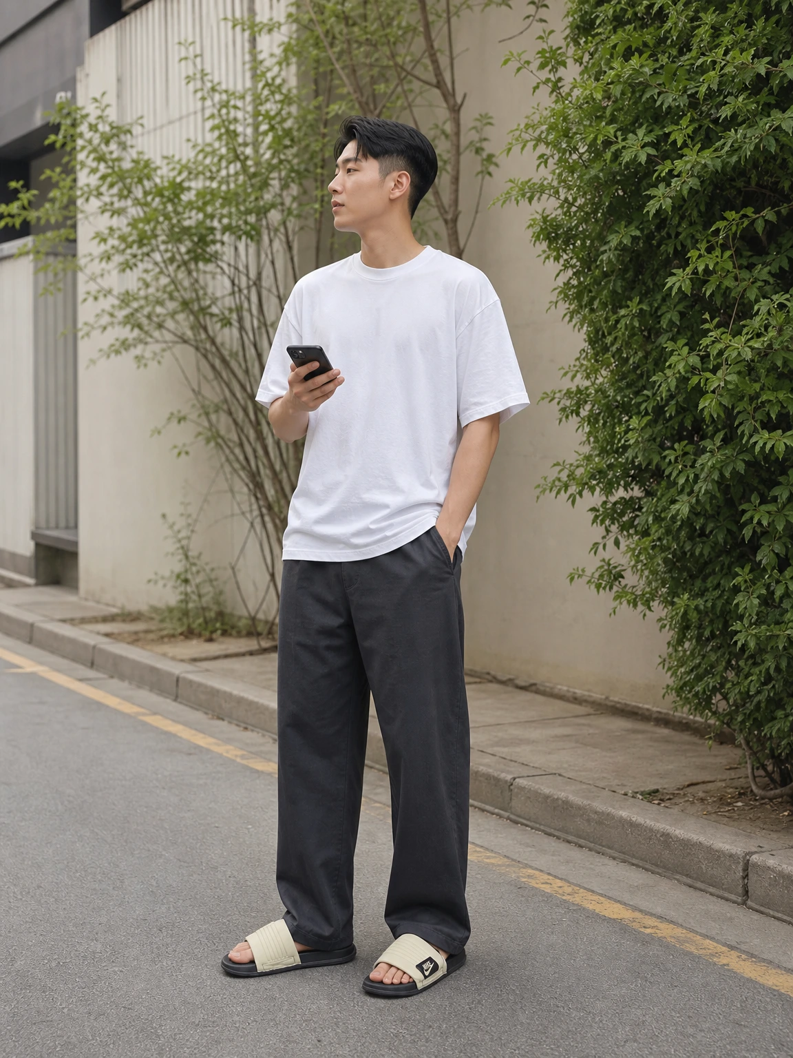 스트랩 조절로 편안한 슬라이드