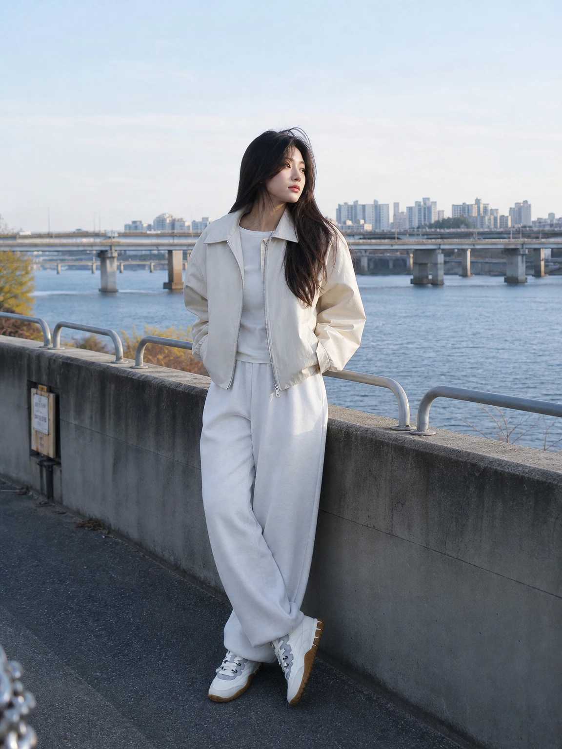 타이어 아웃솔이 돋보이는 스니커즈