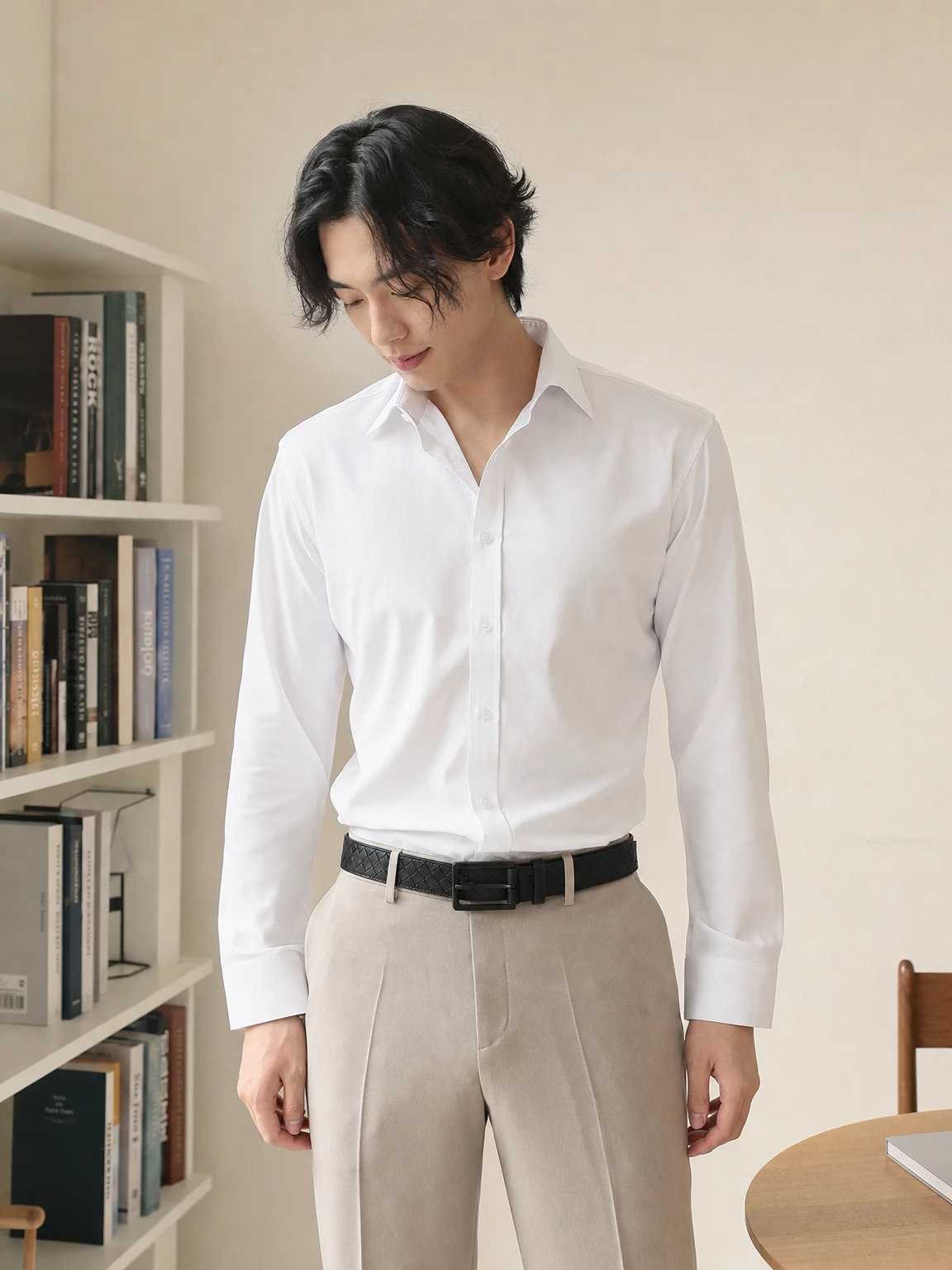 섬세한 짜임의 인트레치아토 벨트