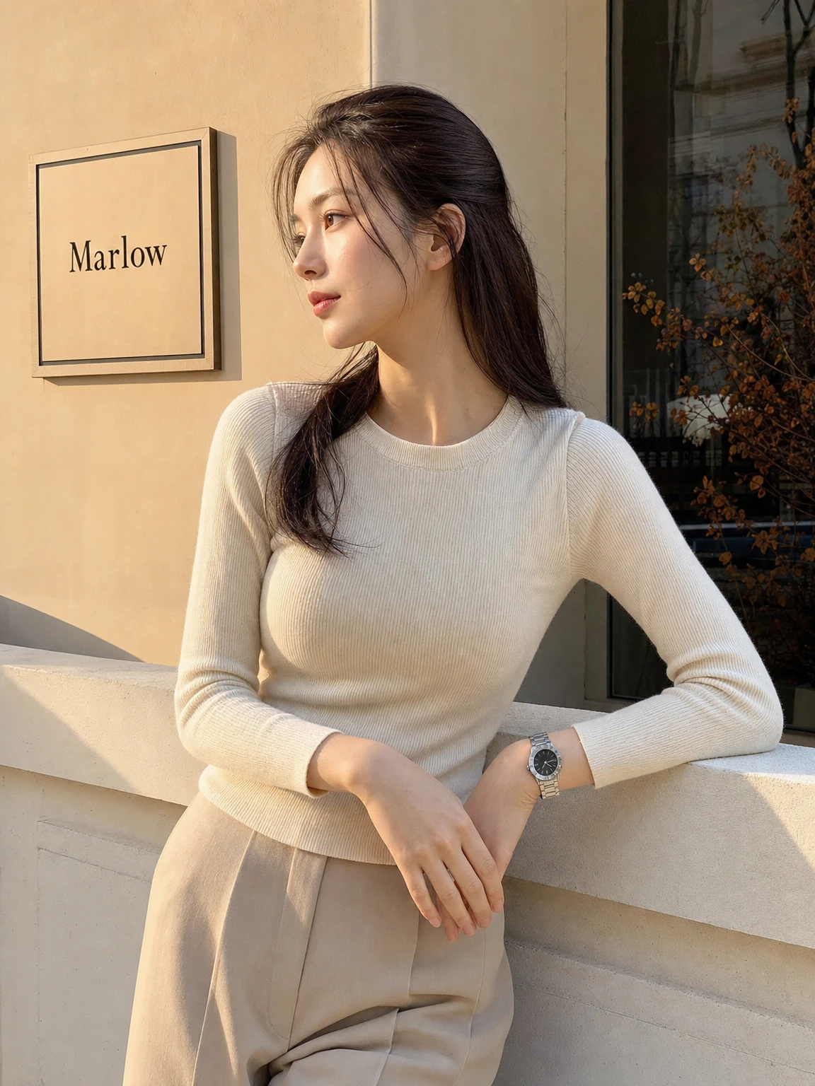 심플한 다이얼의 불가리 시계