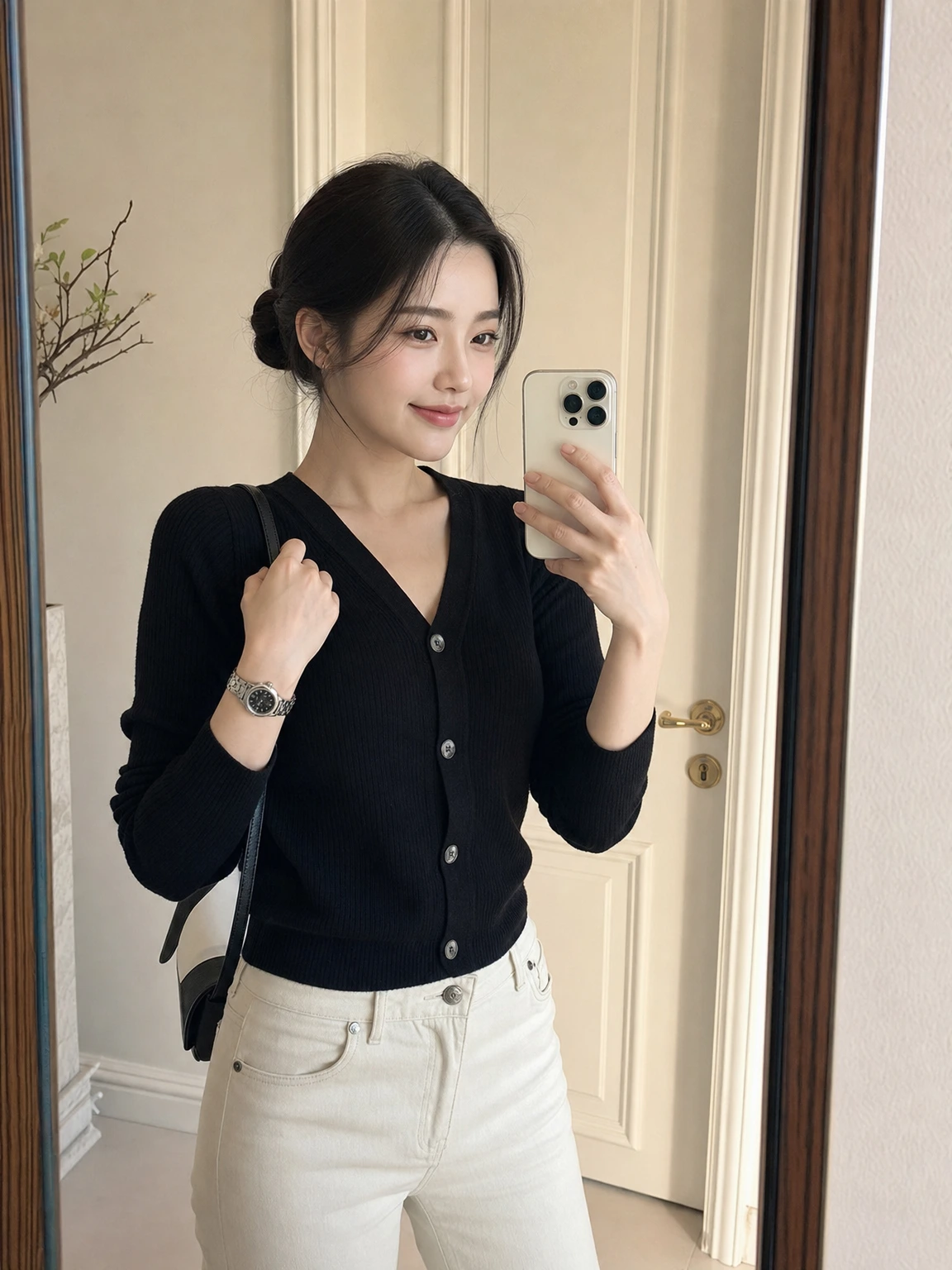 H 링크가 빛나는 시계