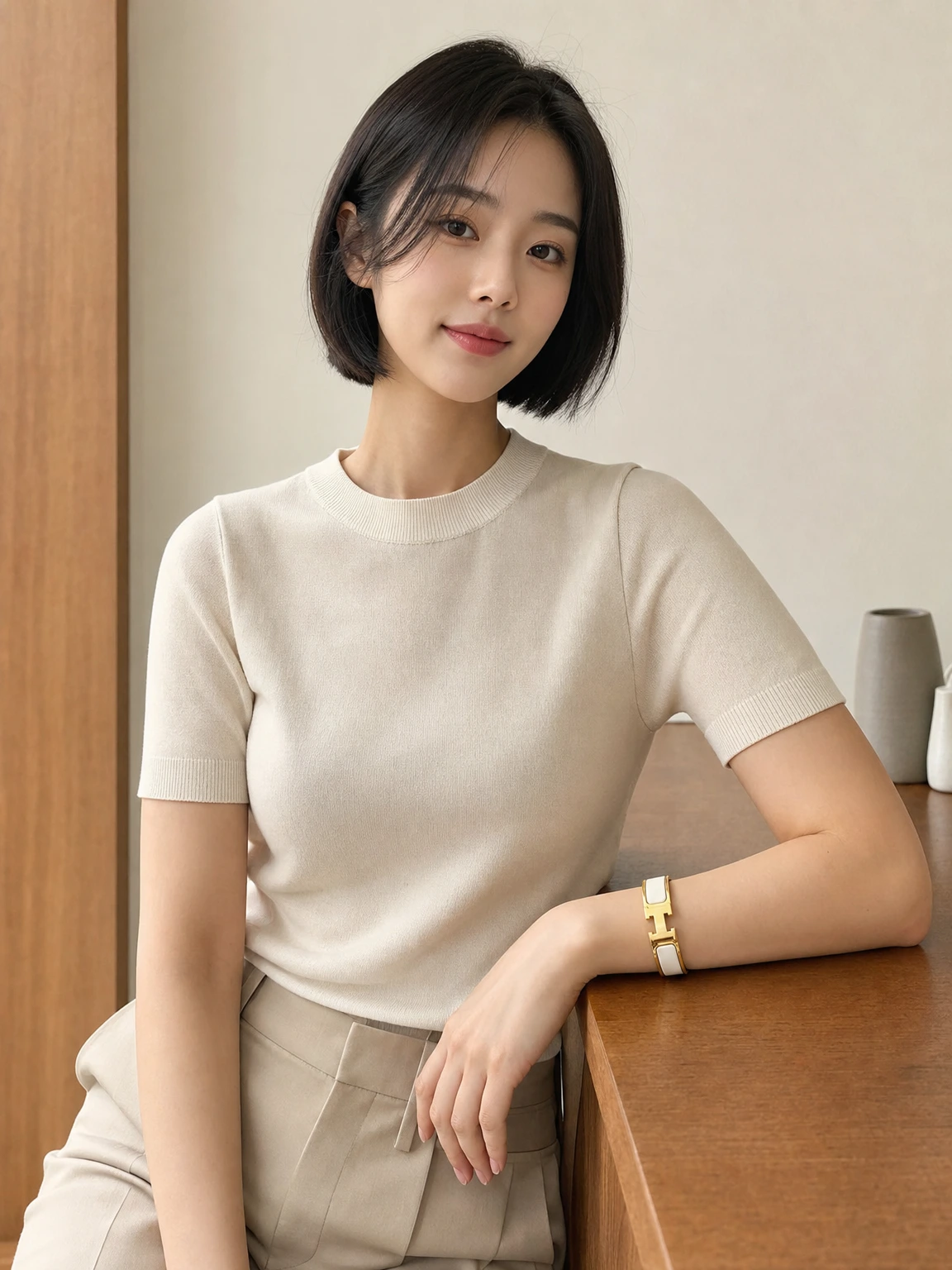 컬러 바가 돋보이는 브레이슬릿
