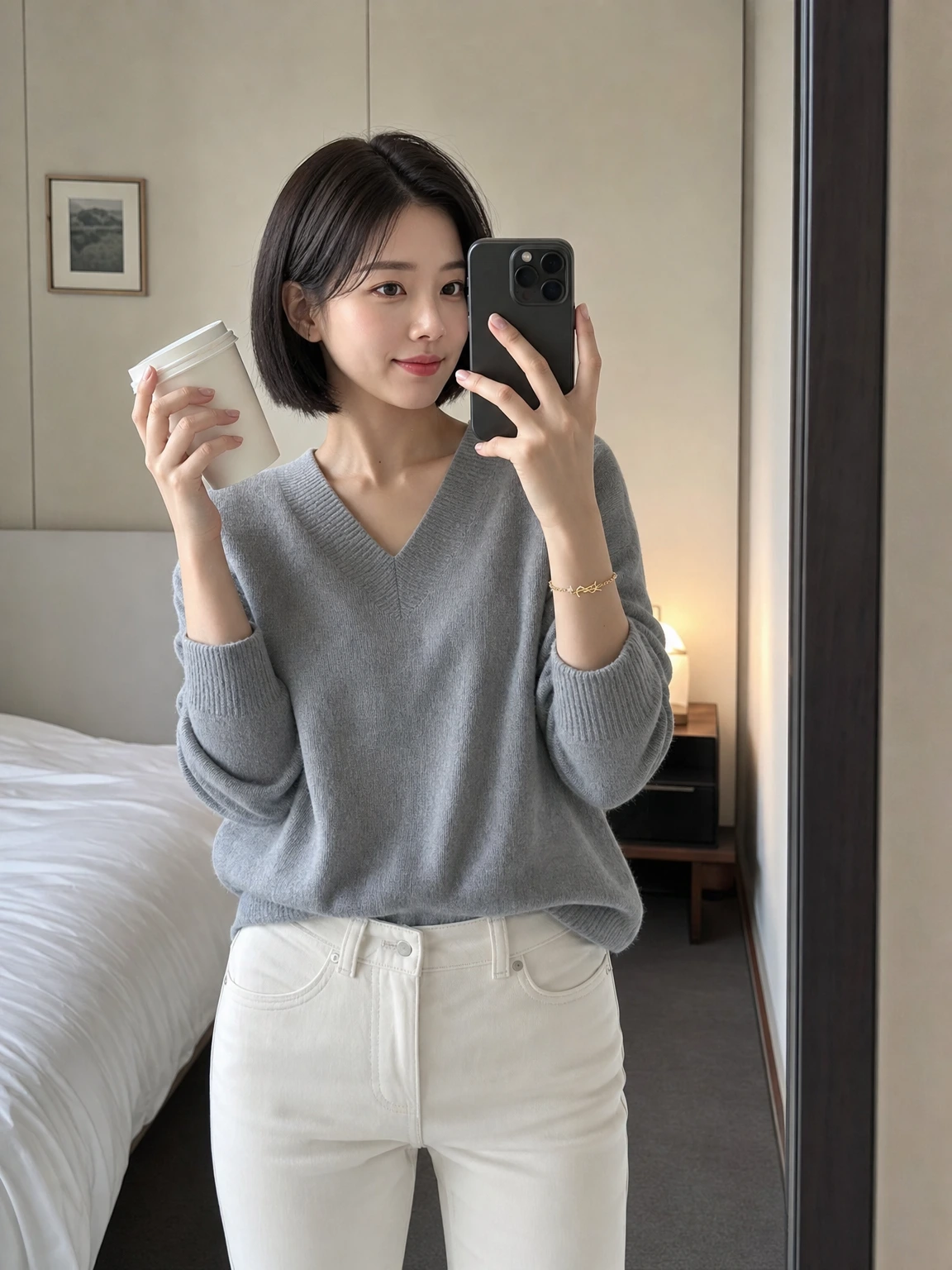 카산드라 모노그램이 빛나는 팔찌