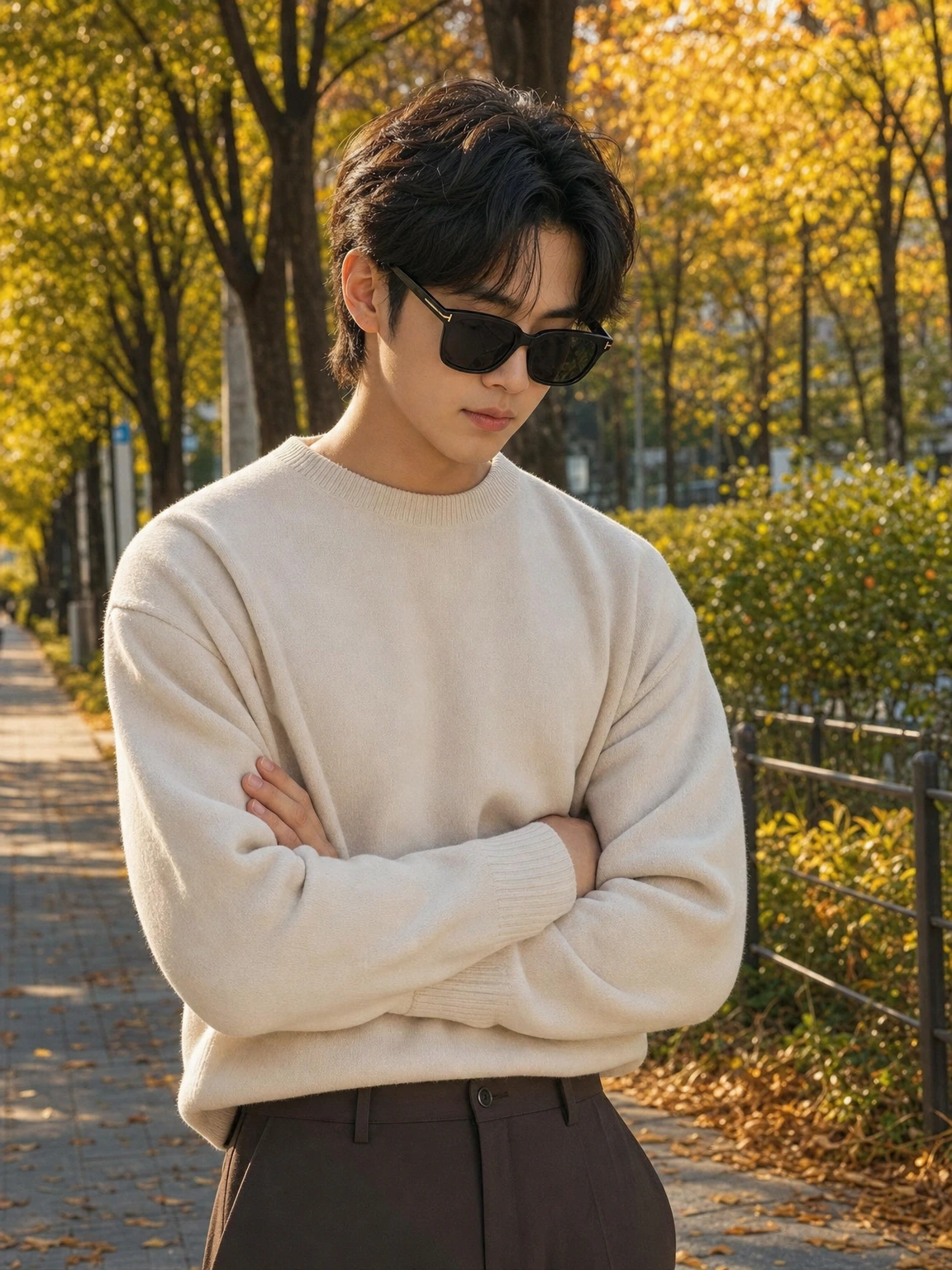 톰포드 특유의 분위기가 잘 느껴집니다.