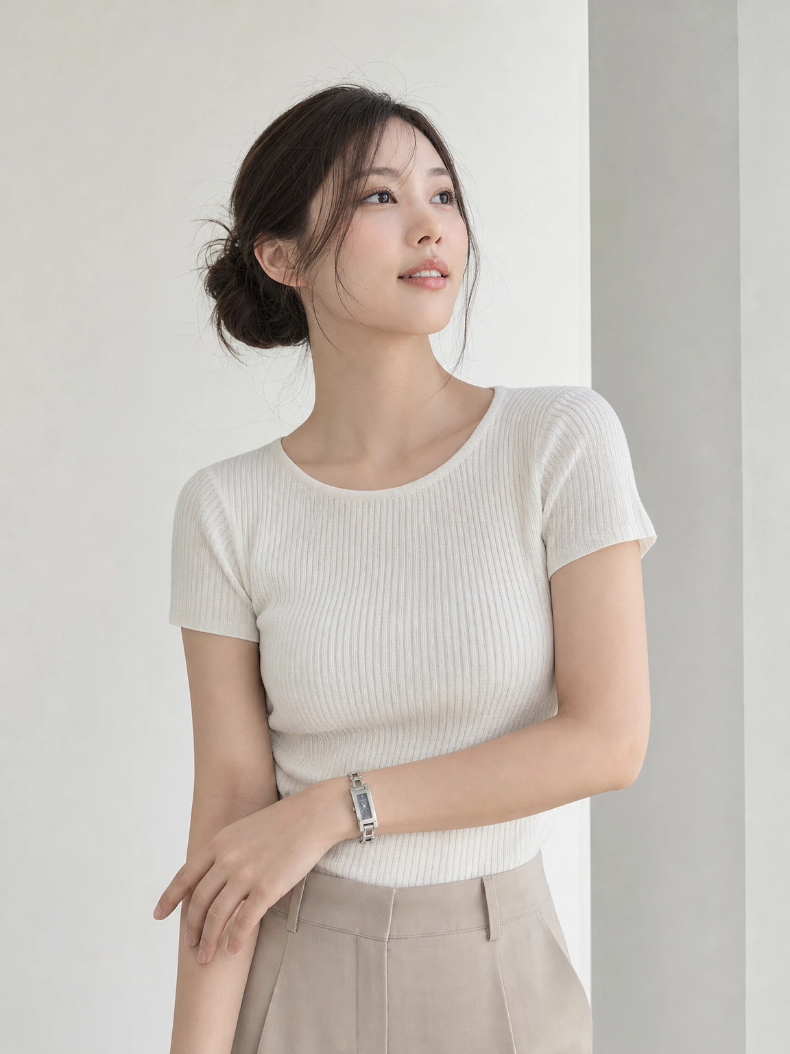 팔찌처럼 가벼운 실버 시계
