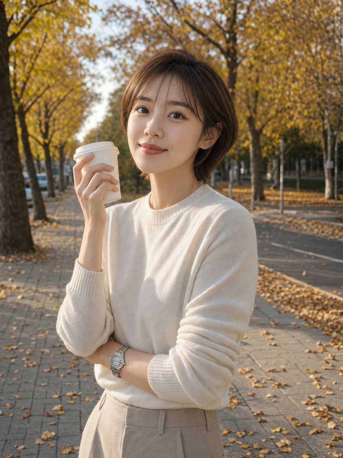 로만 인덱스로 단정한 시계