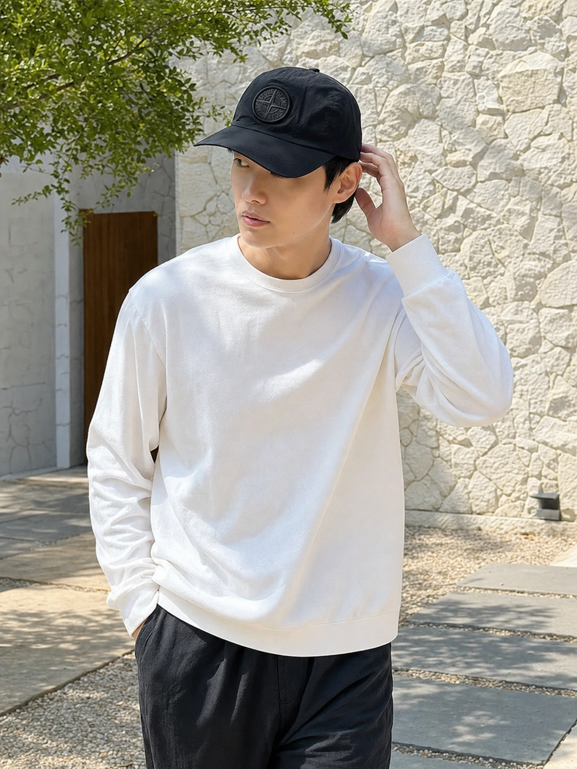 톤온톤 와펜이 돋보이는 모자