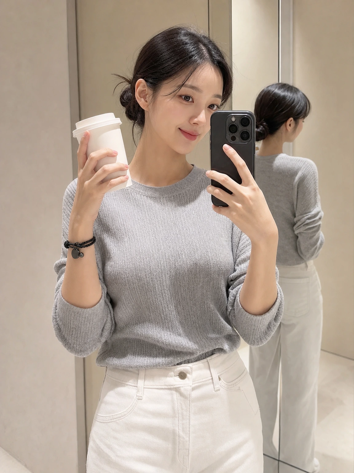 인트레치아토가 돋보이는 팔찌