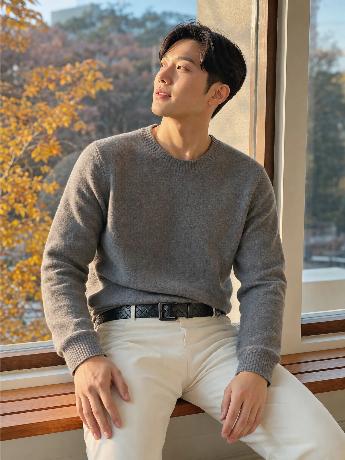 담백한 짜임의 인트레치아토 벨트