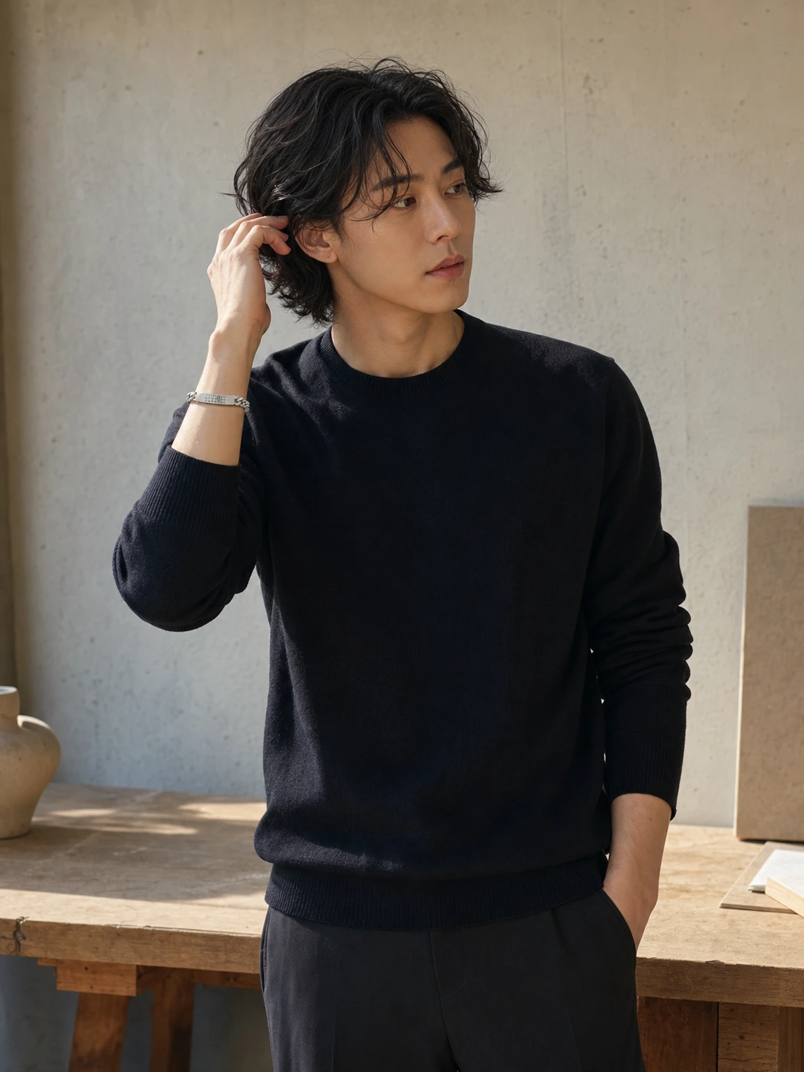 넘버 로고가 돋보이는 팔찌
