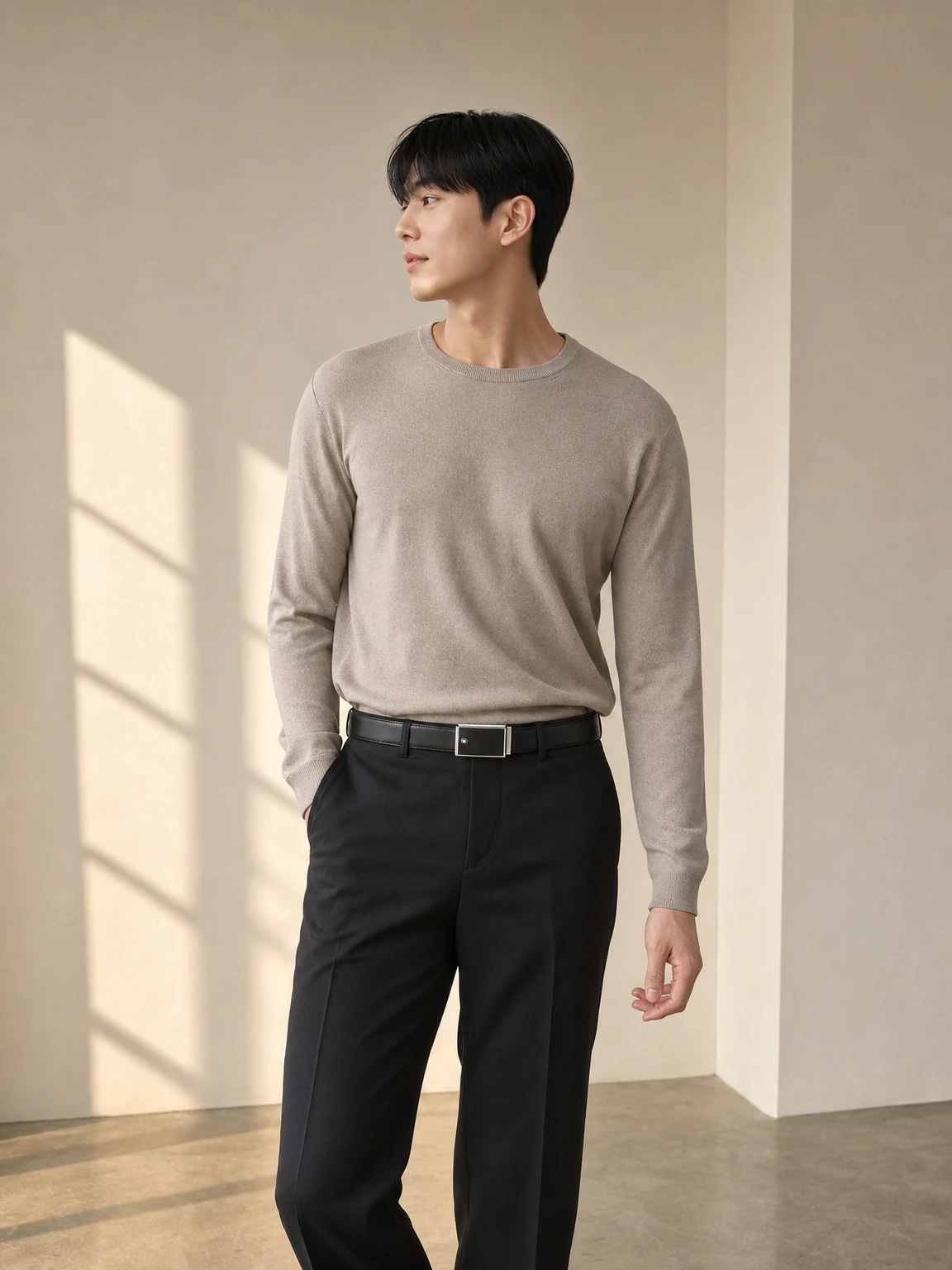 사피아노 텍스처가 돋보이는 벨트