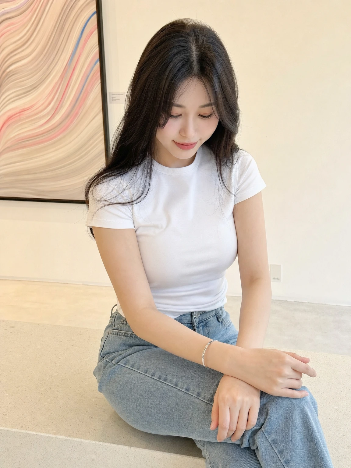 넘버링이 빛나는 팔찌