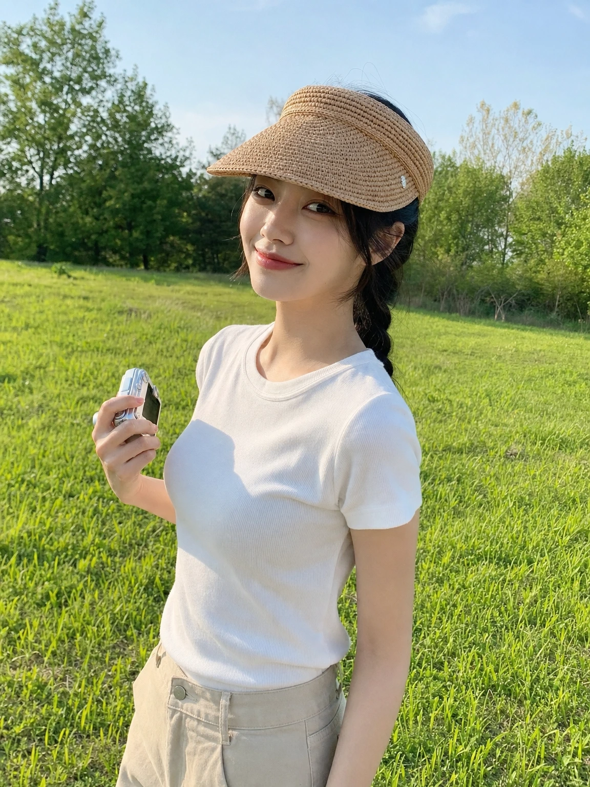 라탄 짜임이 시원한 썬캡