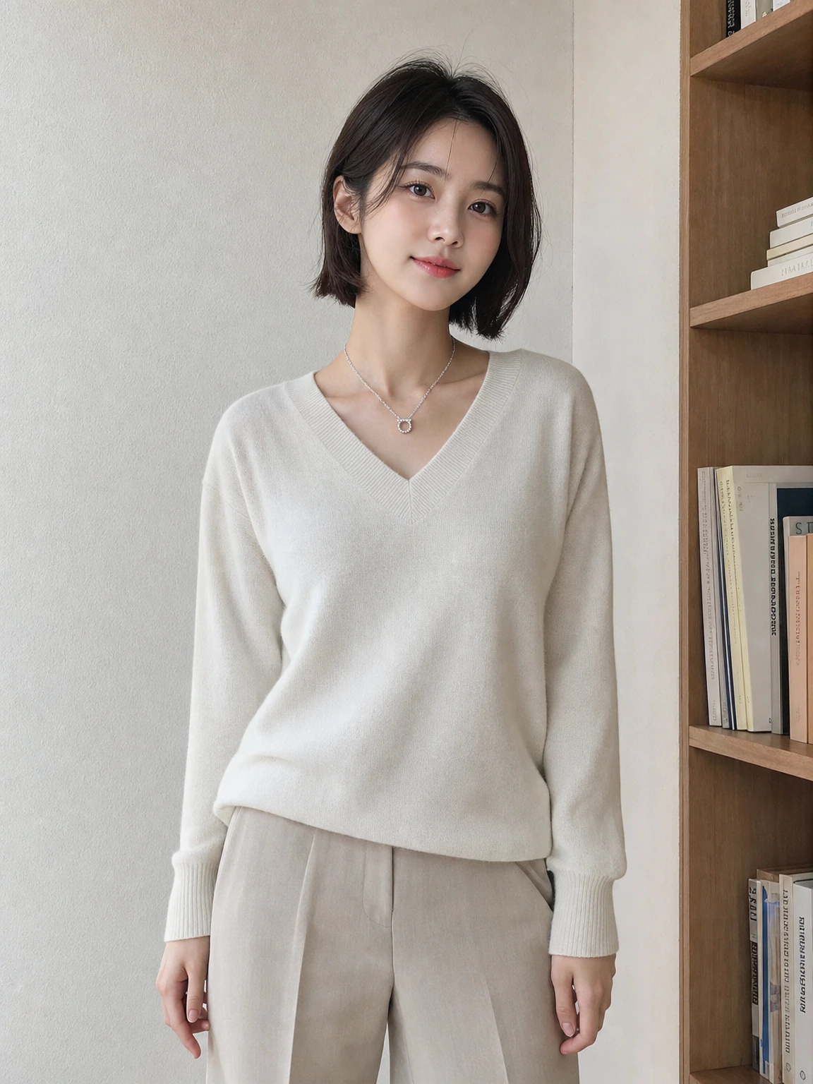 은은한 광채의 간치니 목걸이