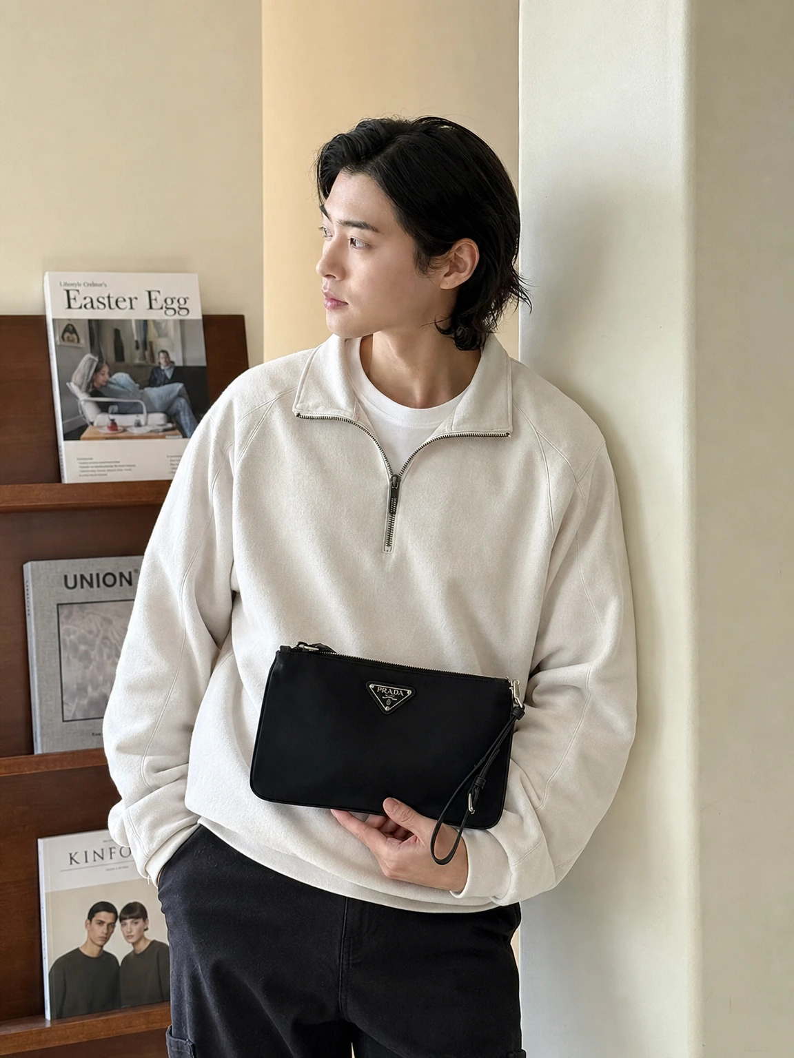 가벼운 포코노 스트랩 클러치백