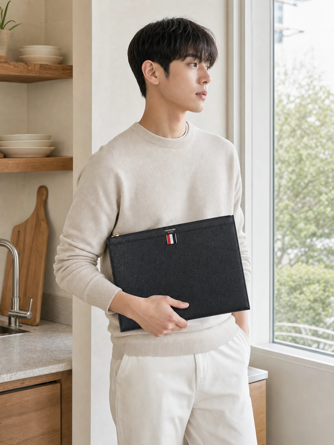도큐먼트 정리에 최적인 미디움 클러치