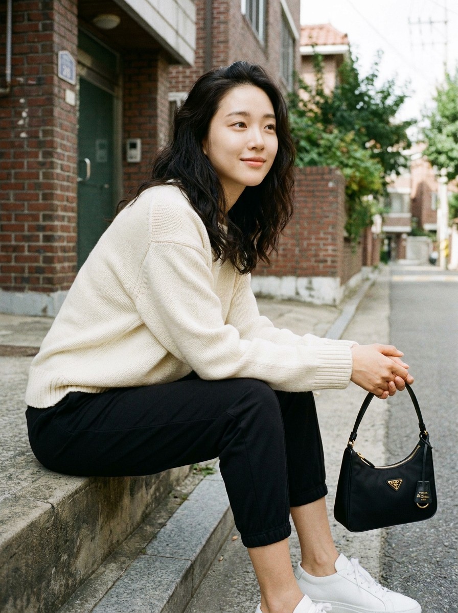 가볍게 드는 리에디션 미니백