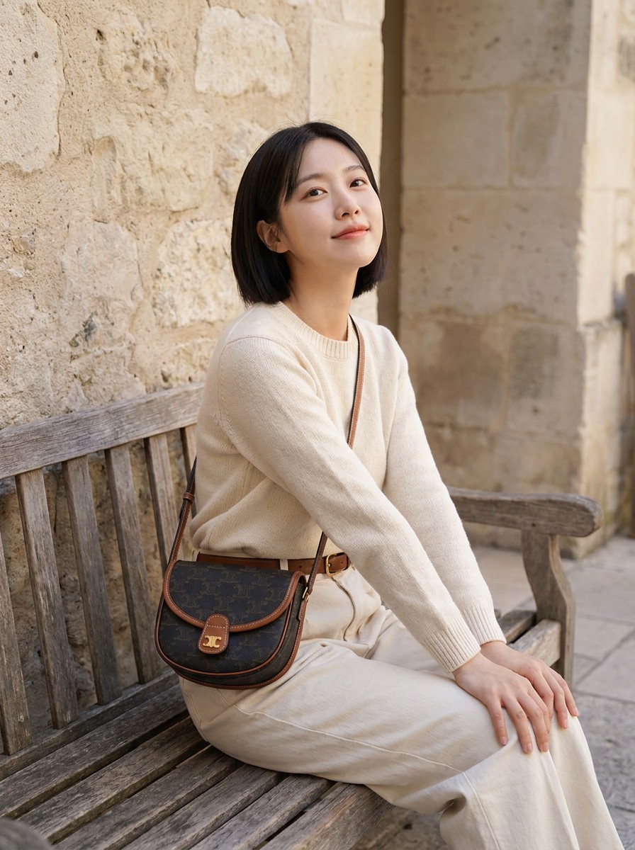 시그니처 패턴이 살아있는 미니 베사체