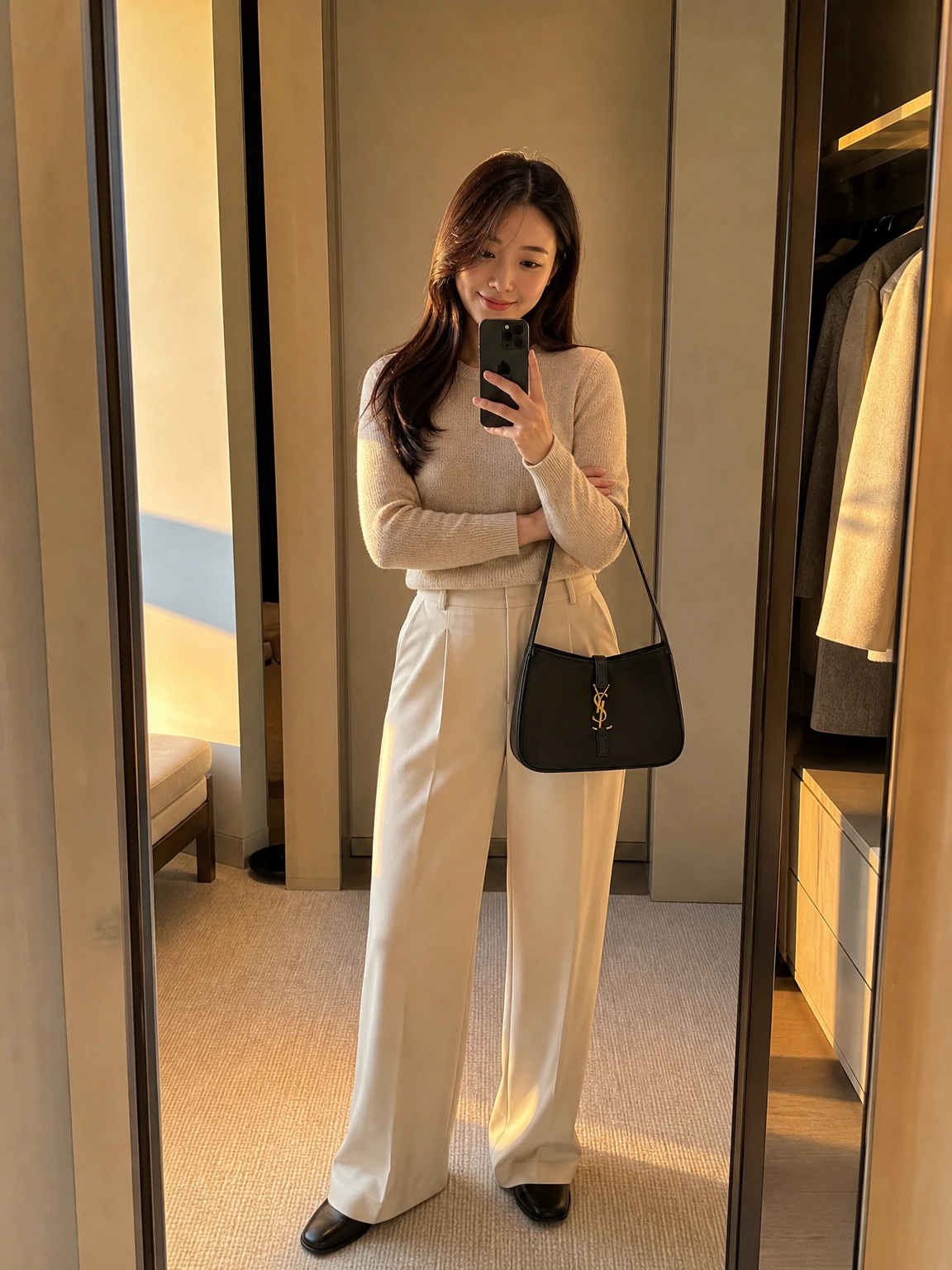 메탈 로고가 돋보이는 호보백