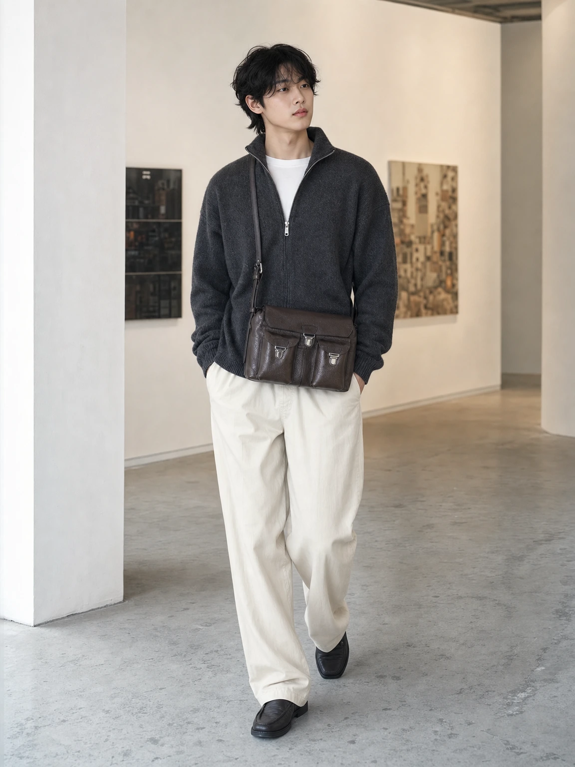 포켓 디테일이 실용적인 기어 백