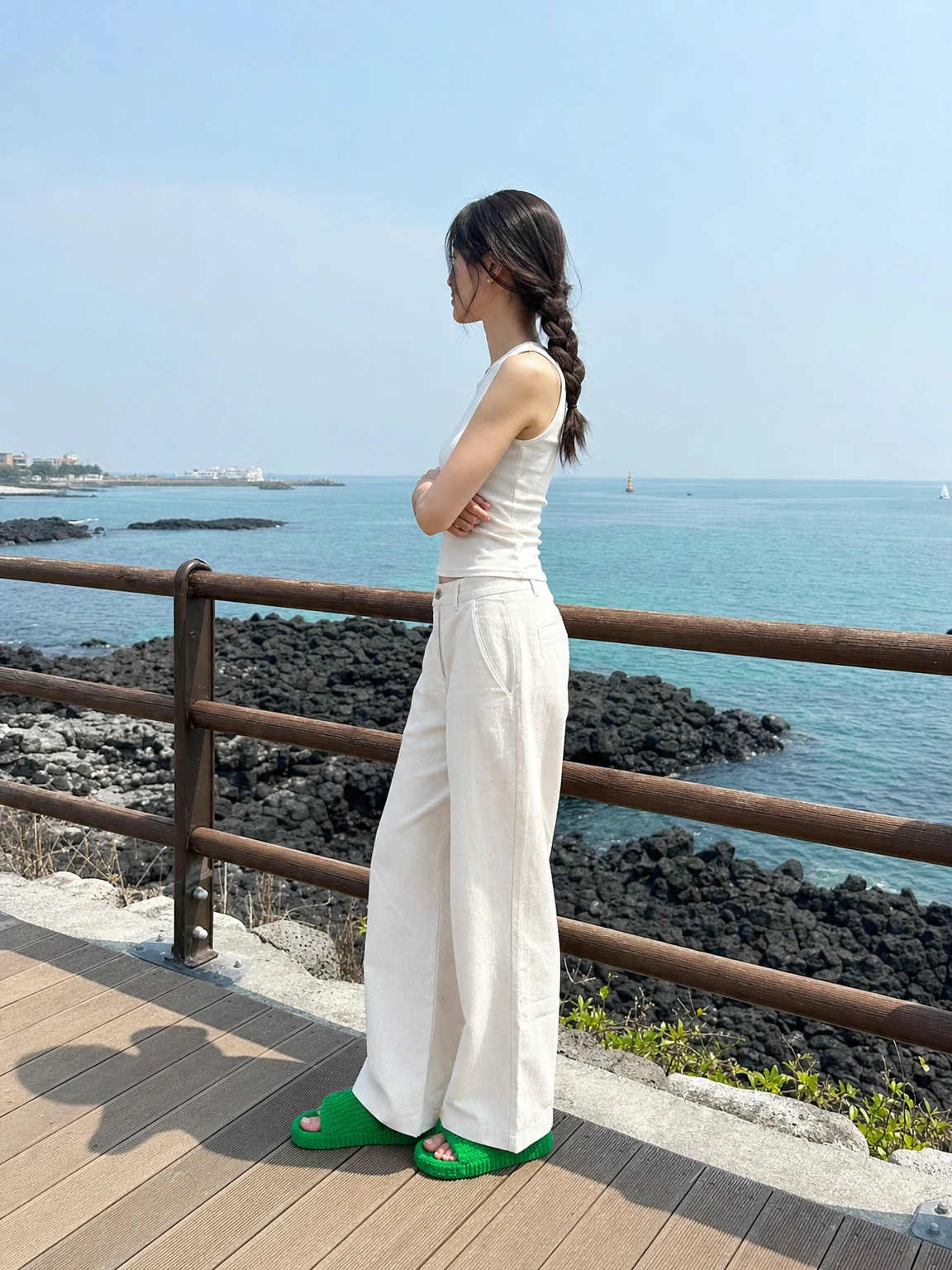 색감이 예쁜 스펀지 슬리퍼