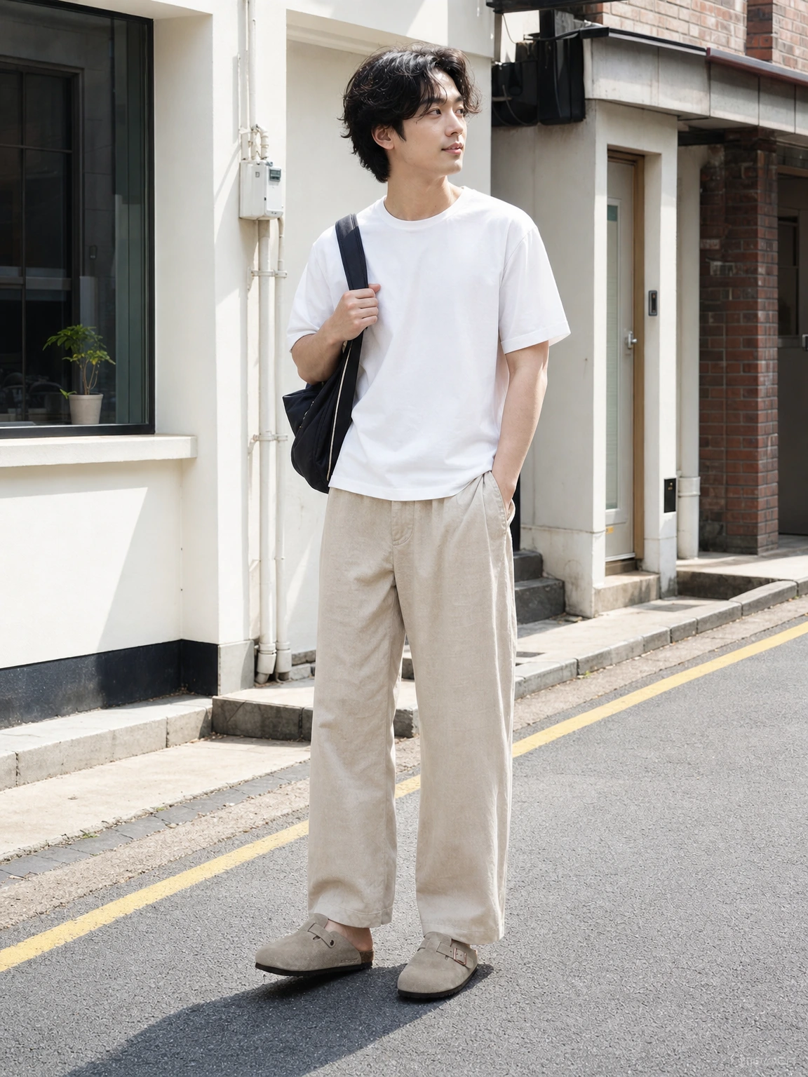 막힌 토가 주는 여유로운 슬리퍼