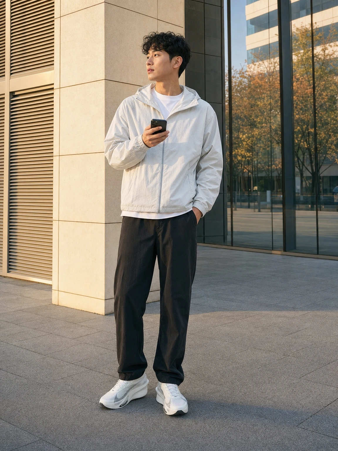레이싱 실루엣이 돋보이는 운동화