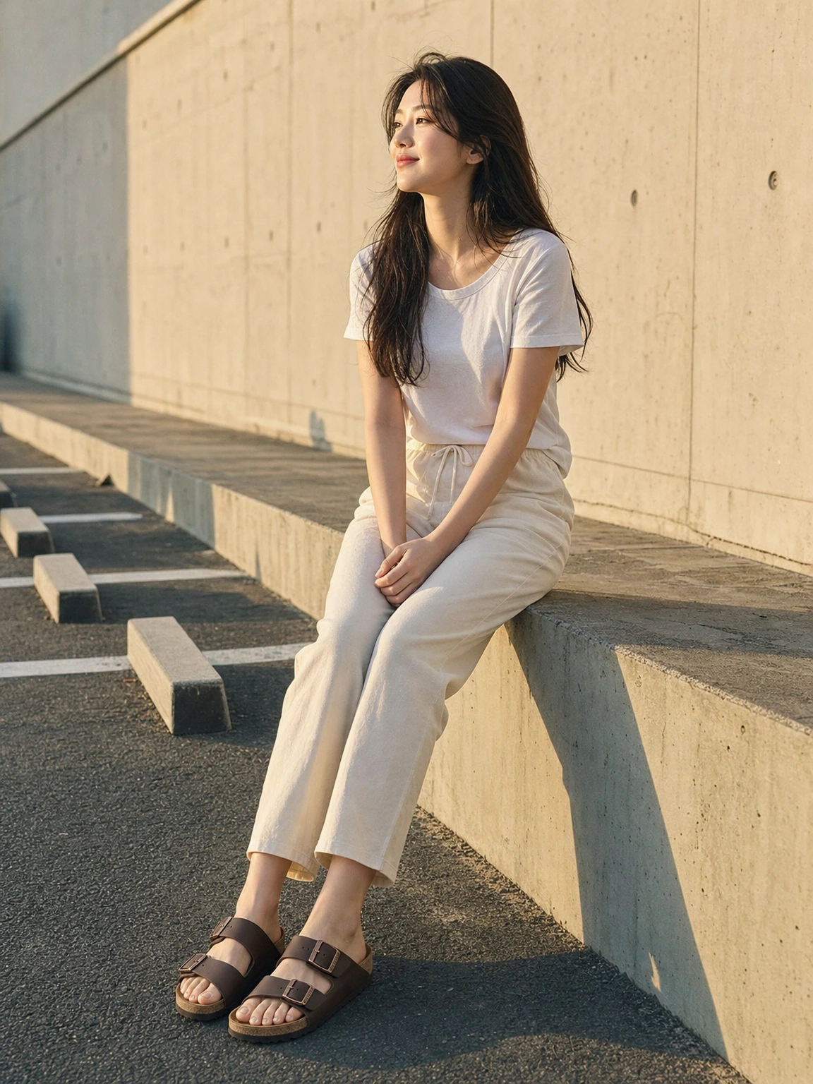 투 스트랩 버클이 편한 슬라이드