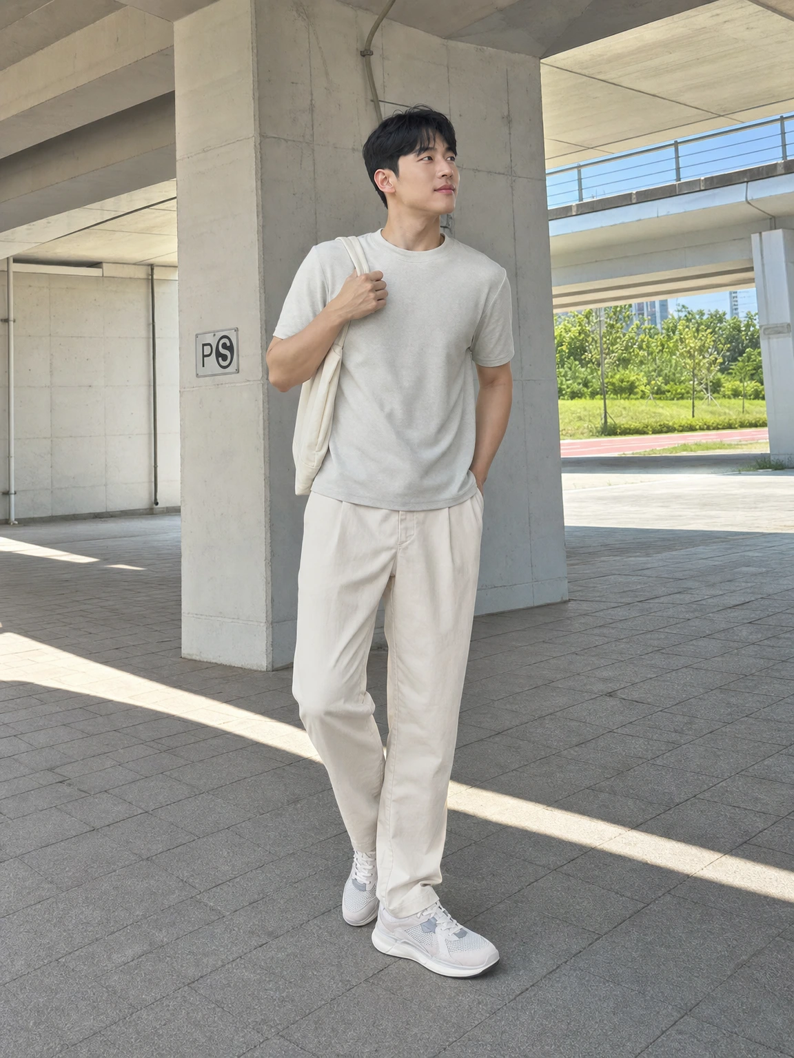 하루 종일 가벼운 스니커즈