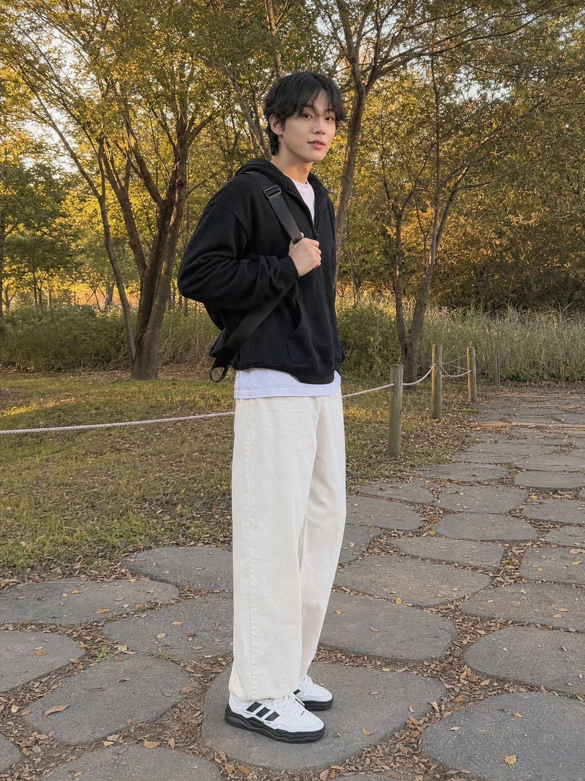 볼드한 로우컷이 돋보이는 스니커즈