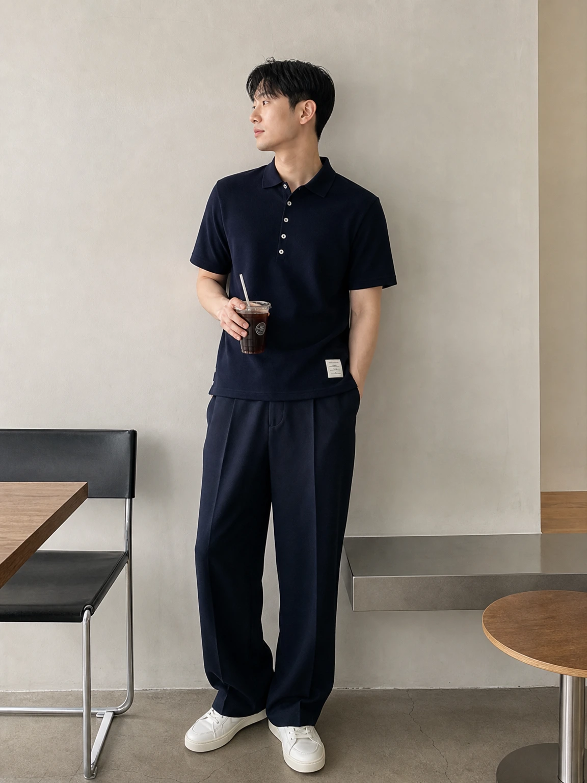 트리컬러로 포인트 준 카라티