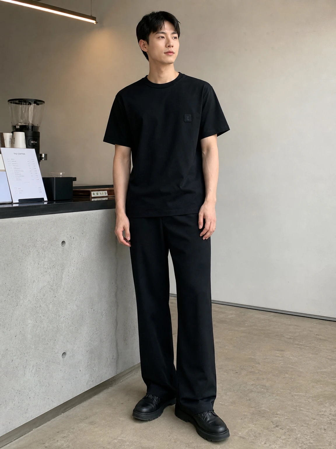 등판 빅 로고로 시선 끄는 반팔티셔츠