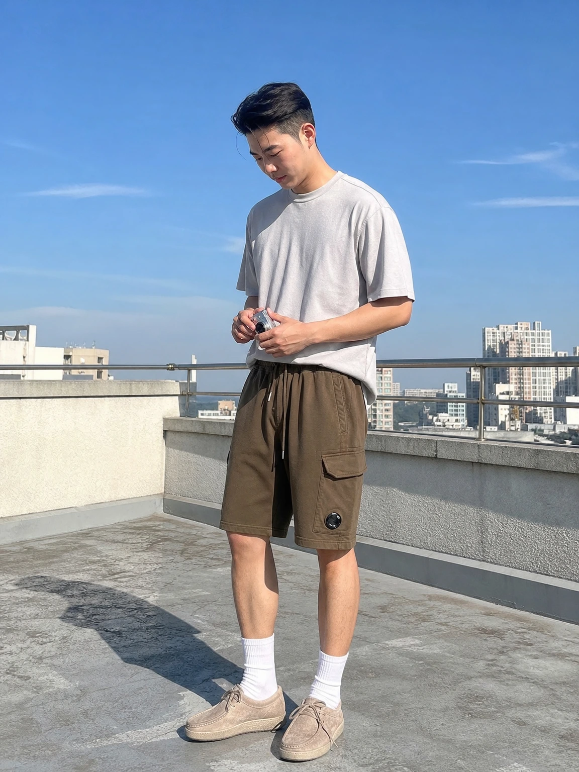 카고 포켓으로 실용적인 팬츠