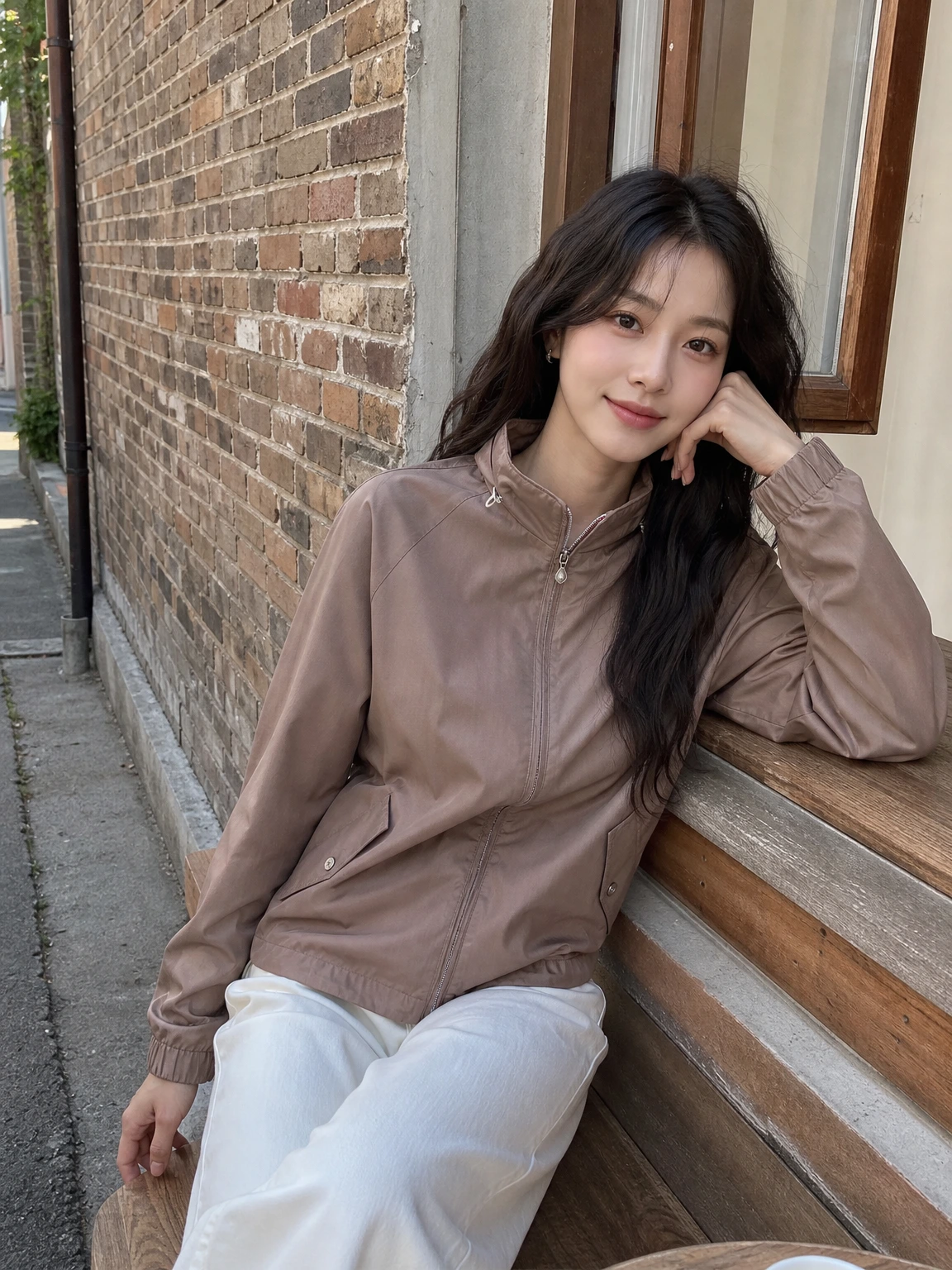 테크니컬 후드로 가벼운 자켓