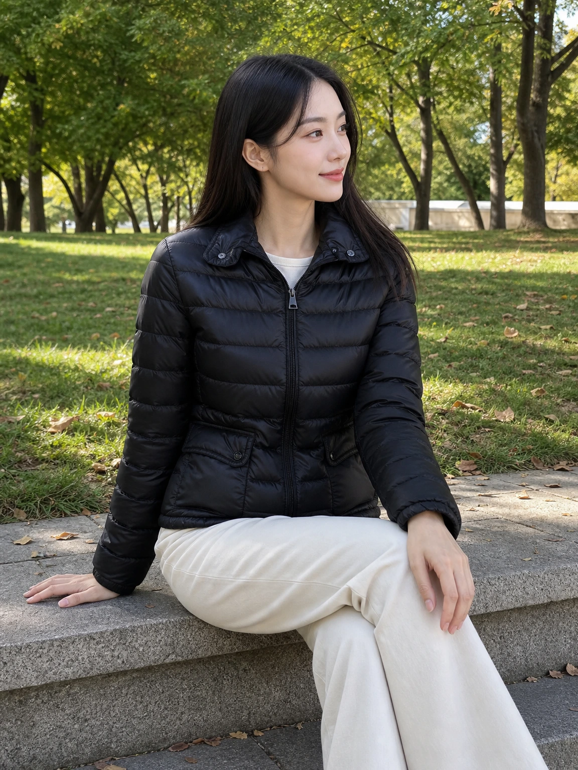 가볍게 챙겨 입는 다운 패딩